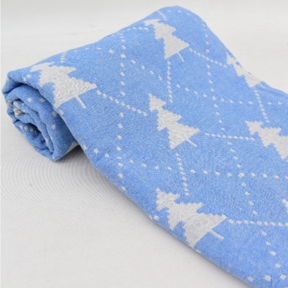 J. Crew Red Plaid Bag Fair Isle Blanket Towel Bunting Set ALL NEW Set of 3 - Picture 9 of 14